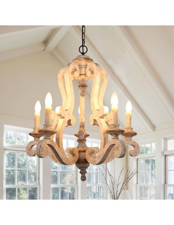 Oaks Aura Antique 5-Light...
