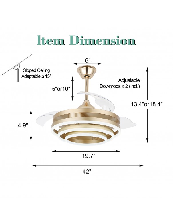 Oaks Aura 42in. DIY Shape LED...