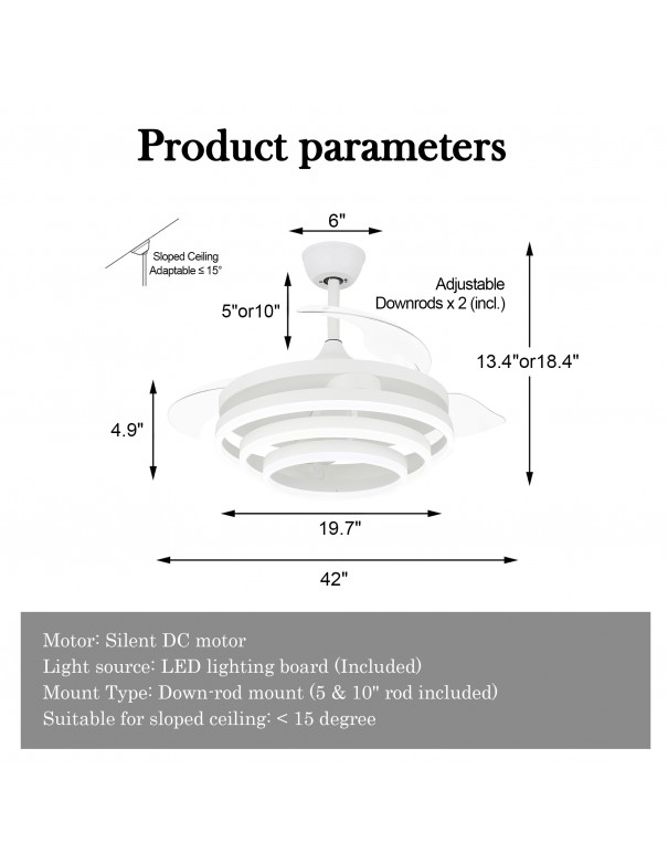 Oaks Aura 42in. DIY Shape LED...