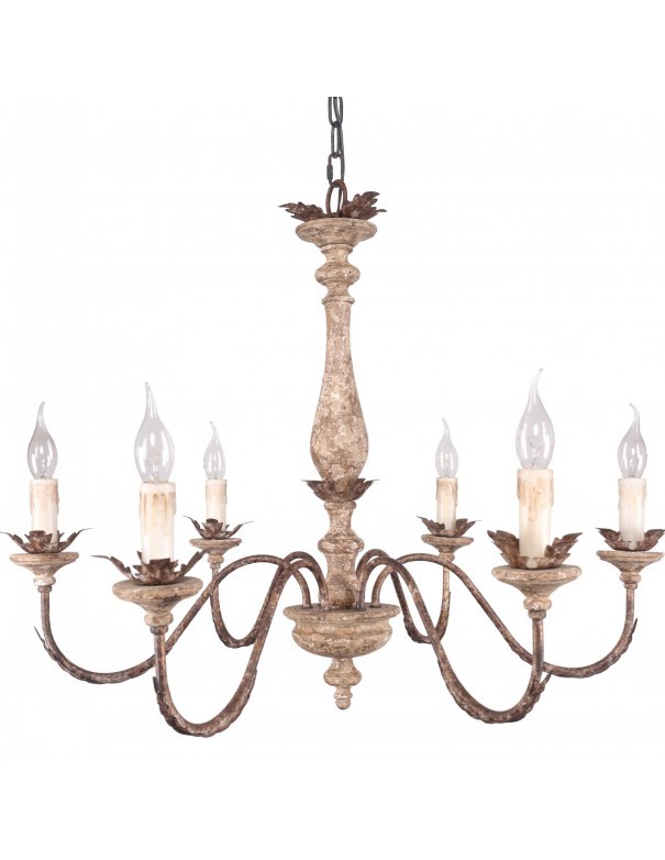 Oaks Aura French Country 6-Light...