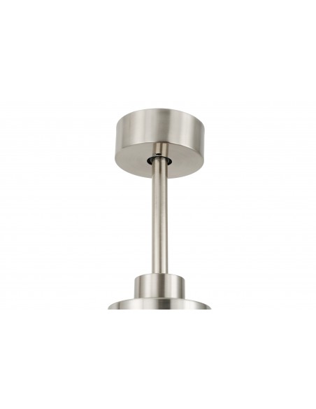 Oaks Aura 52 in. LED Indoor Solid Wool Walnut Scandi-Japanese Zen Ceiling Fan With Latest DC Motor Technology