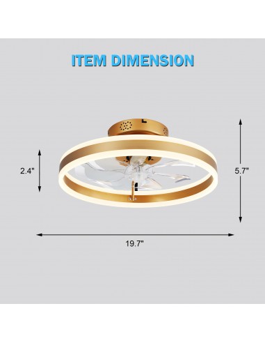 Oaks Aura 20in.Bladeless Low Profile...