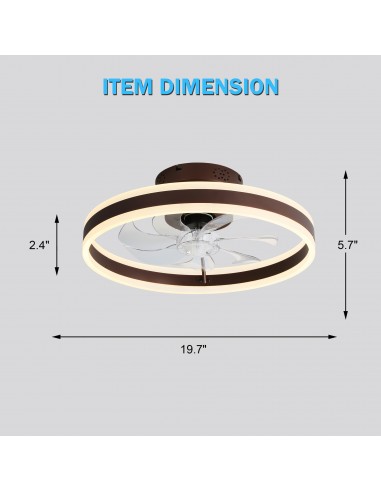 Oaks Aura 20in.Bladeless Low Profile...