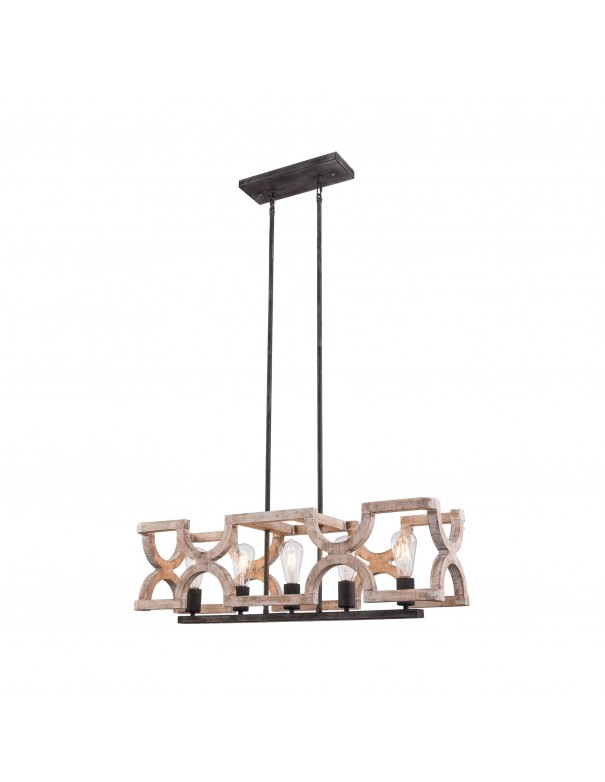 Oaks Aura French Country 5-Light...