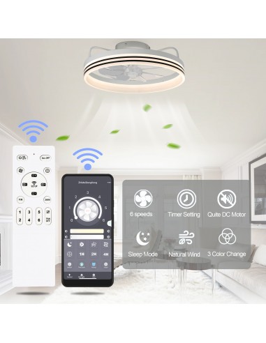 Oaks Aura 20in.Bladeless Smart App...