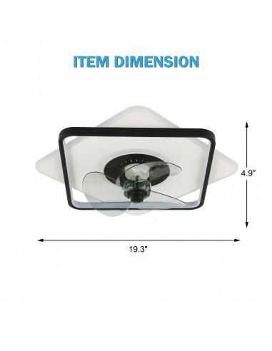 Oaks Aura 19.2 inch Square Low...