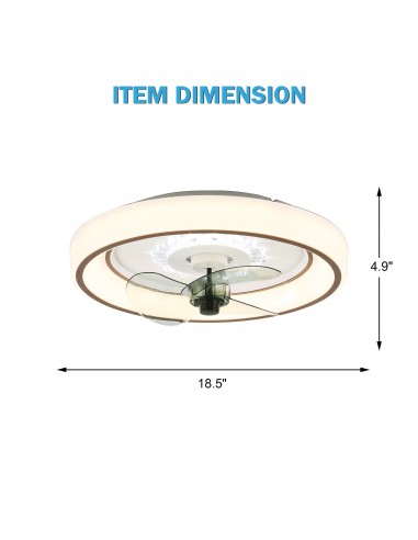Oaks Aura 19 inch Smart App Remote...