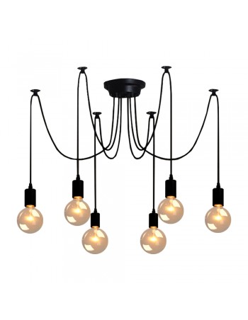 Oaks Aura Black 6-Bulbs,...