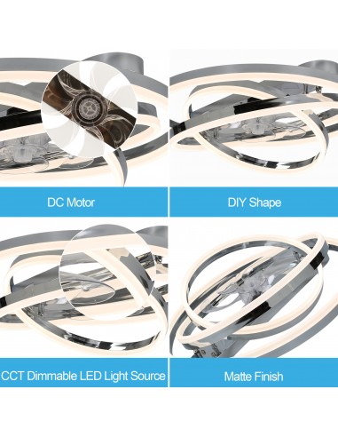Oaks Aura 24 inch DIY Shape Low...