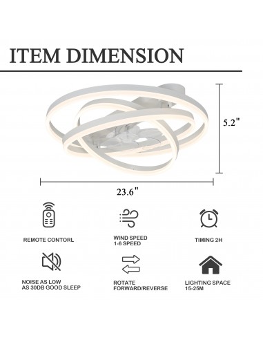 Oaks Aura 24 inch DIY Shape Low...