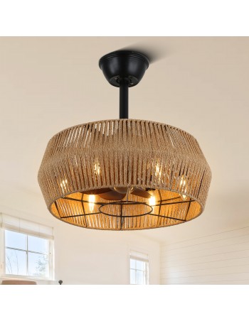 Oaks Aura 18" Rattan Hemp...