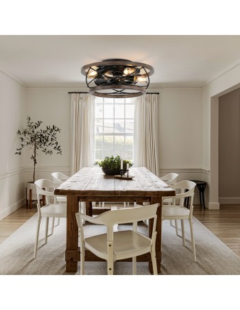 Oaks Aura 4-Light Farmhouse... 2