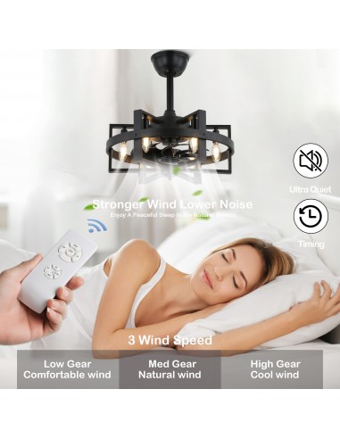 Oaks Aura 18" Industrial Ceiling Fan...