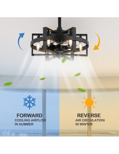 Oaks Aura 18" Industrial Ceiling Fan...