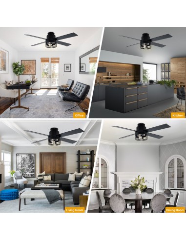 Oaks Aura 52” Reversible Crystal...