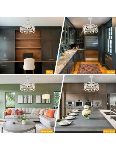 Oaks Aura 18" Farmhouse Ceiling Fan...