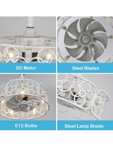 Oaks Aura 18" Farmhouse Ceiling Fan...