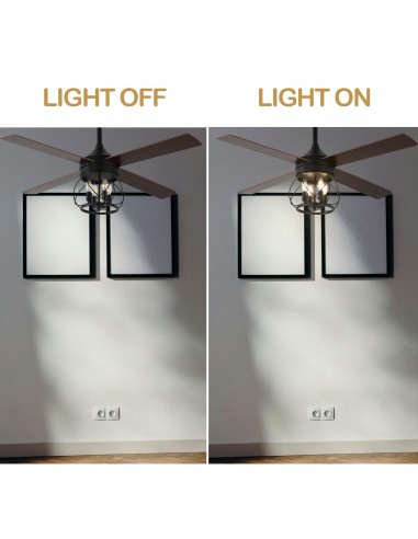 Oaks Aura 52" 4-Blade Reversible...