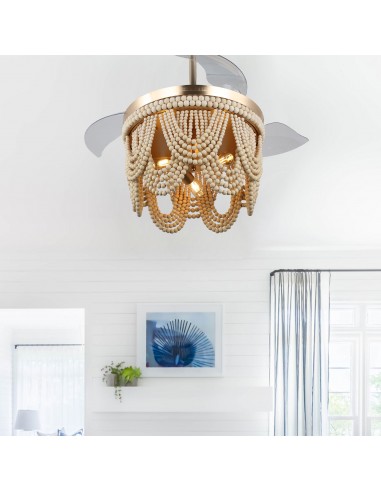 Oaks Aura 42” Farmhouse 3-Light...