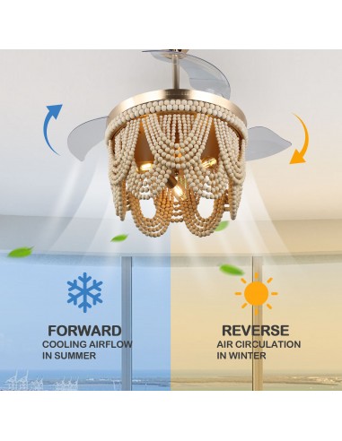 Oaks Aura 42” Farmhouse 3-Light...