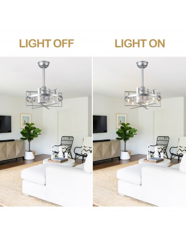 Oaks Aura 18" 6-Light Ceiling Fan...