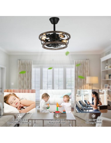 Oaks Aura 18" 4-Lights Farmhouse Wood...