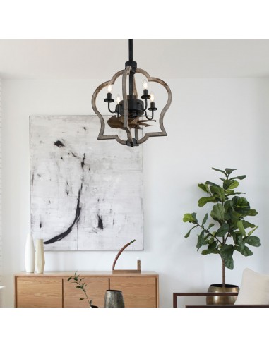 Oaks Aura 15" Wooden Crown Caged...