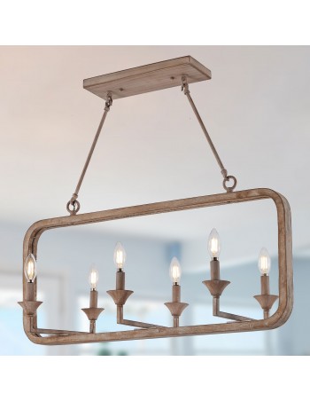 Oaks Aura Rustic Wood...