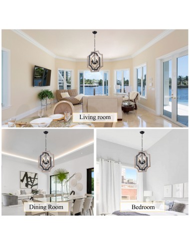 Oaks Aura 4-Light Rectangular...