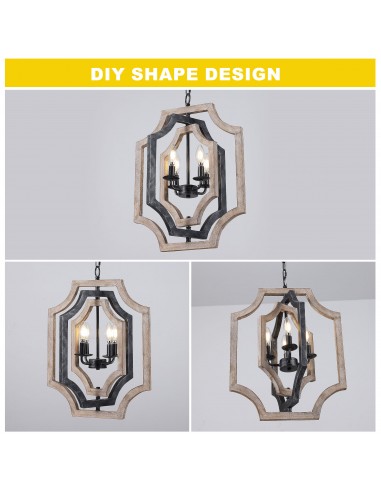 Oaks Aura 4-Light Rectangular...