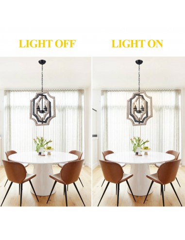 Oaks Aura 4-Light Rectangular...