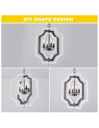 Oaks Aura 4-Light Rectangular...