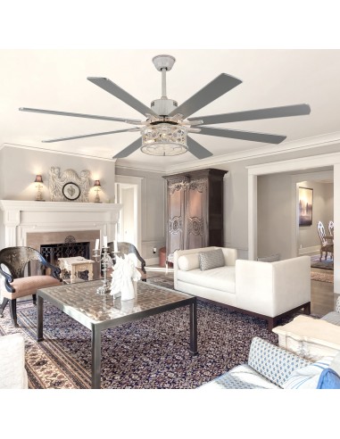 Oaks Aura 72 inch Black Ceiling Fan...