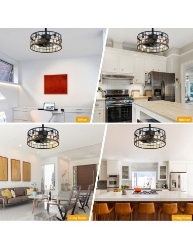 Oaks Aura 18” Vintage Stained Glass...