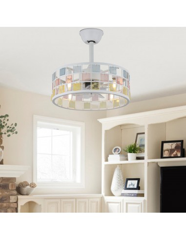 Oaks Aura 18” Vintage Stained Glass...