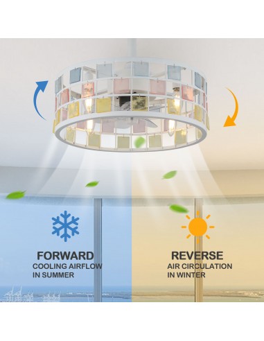 Oaks Aura 18” Vintage Stained Glass...