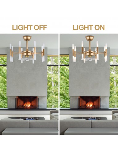 Oaks Aura 23” Ceiling Fan with Lights...