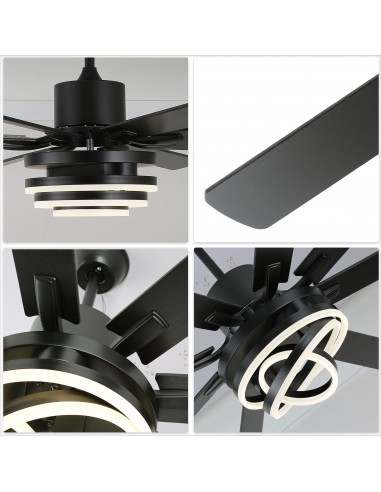 Oaks Aura 72” 8-Blade DIY Shape...