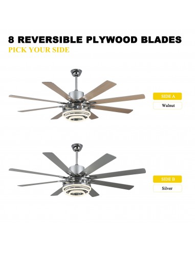 Oaks Aura 72” 8-Blade DIY Shape...