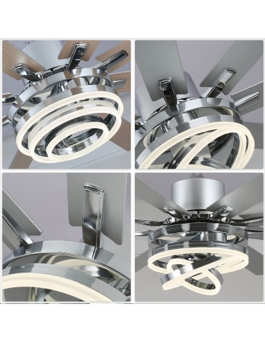 Oaks Aura 72” 8-Blade DIY Shape...