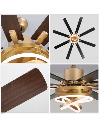 Oaks Aura 72” 8-Blade DIY Shape...