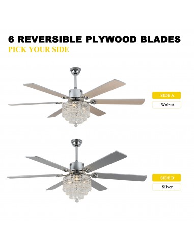 Oaks Aura 65" Smart Black Ceiling Fan...