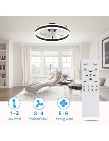 Oaks Aura 20in.Bladeless Low Profile...