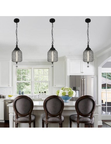 Oaks Aura 7" 1-Light Single Crystal...