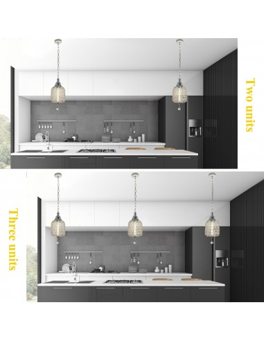 Oaks Aura 7" 1-Light Single Crystal...