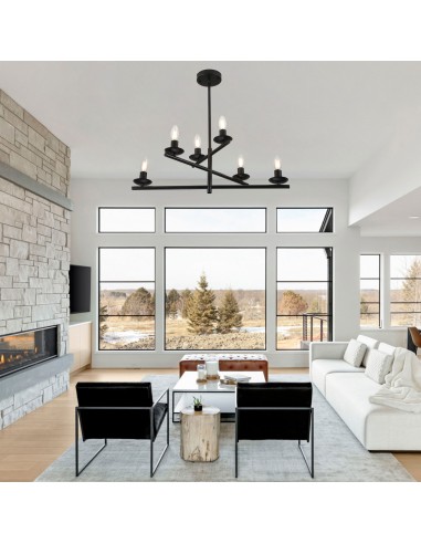 Oaks Aura 26” 6-Light Contemporary...