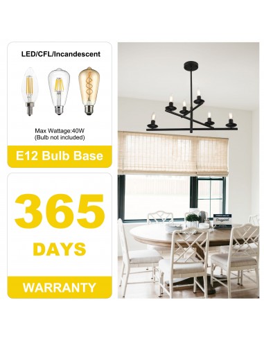 Oaks Aura 26” 6-Light Contemporary...