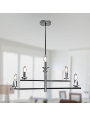 Oaks Aura 26” 6-Light Contemporary...