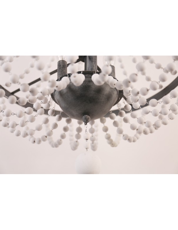 Oaks Aura Modern Bohemia 4-Light Wood...