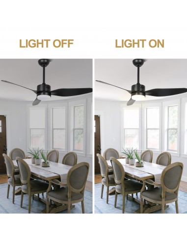 Oaks aura 46” Reversible 3-Blade Wood...